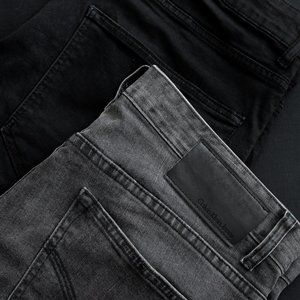 Mens Gray/Grey Calvin Klein Jeans W32 L32 Slim